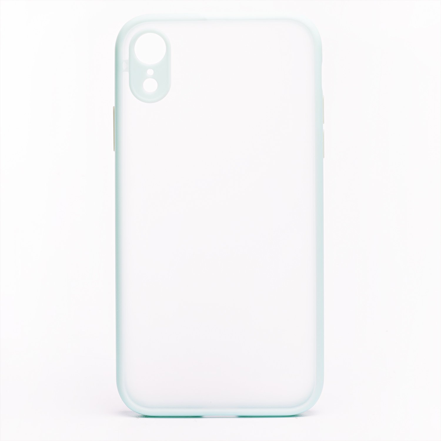 

Чехол-накладка PC041 для смартфона Apple iPhone XR, светло-голубой/белый (118809)