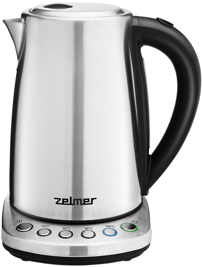 

Чайник Zelmer ZCK8023 1.7л. 2200Вт, закрытая спираль, сталь, серебристый (71504740P), ZCK8023