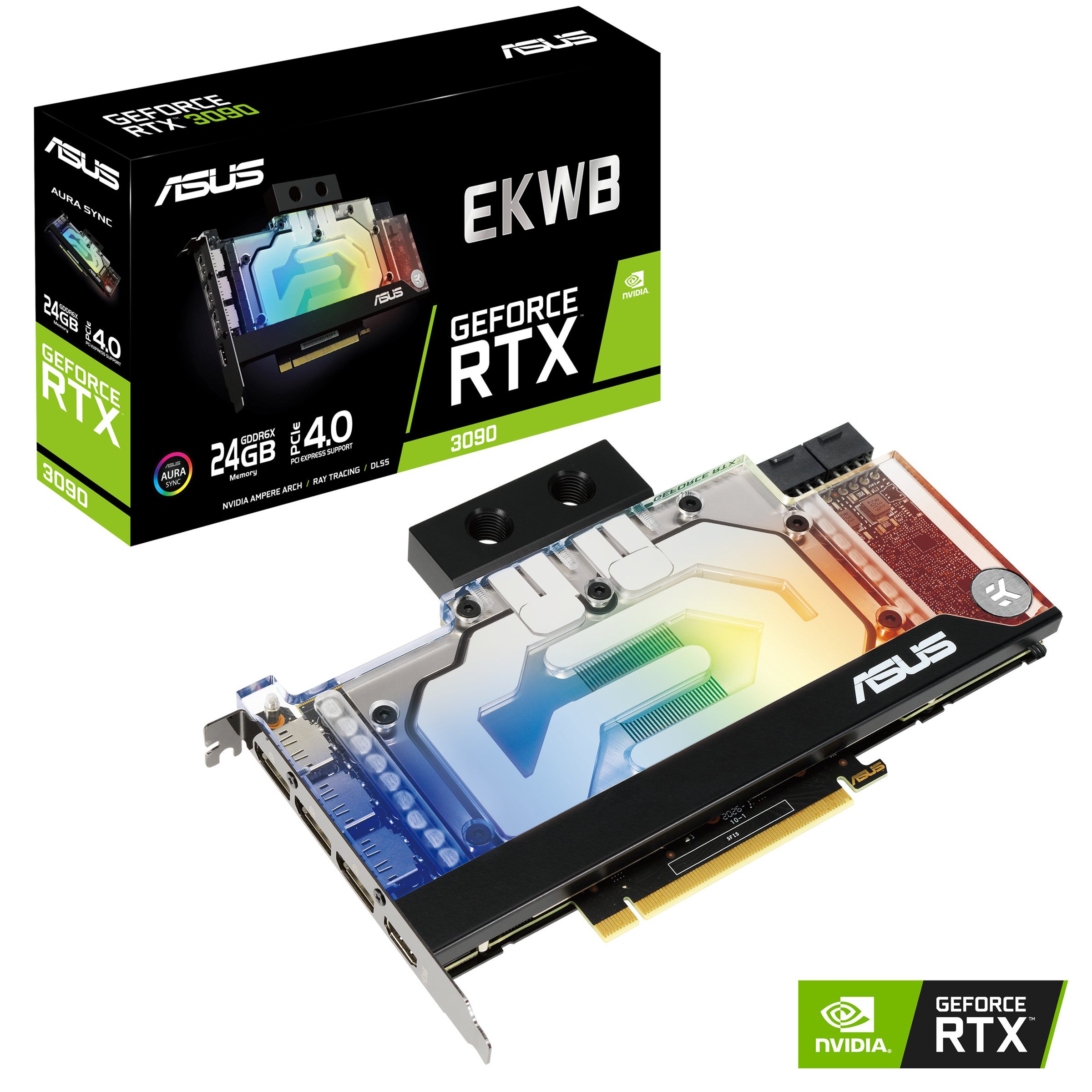 Видеокарта ASUS NVIDIA GeForce RTX 3090 24Gb DDR6X (RTX3090-24G-EK)