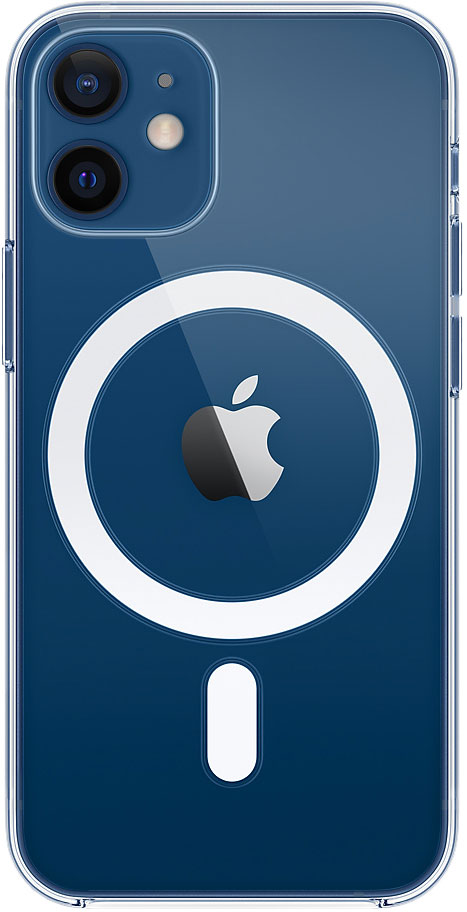 

Чехол-накладка Apple MagSafe для смартфона Apple iPhone 12 mini, поликарбонат, прозрачный (MHLL3ZE/A)