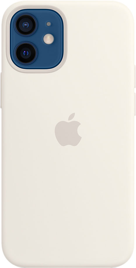 

Чехол-накладка Apple MagSafe для смартфона Apple iPhone 12 mini, силикон, белый (MHKV3ZE/A)