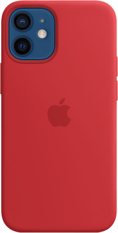 

Чехол-накладка Apple MagSafe для смартфона Apple iPhone 12 mini, силикон, красный (MHKW3ZE/A)