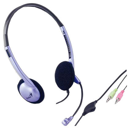 

Проводная гарнитура Genius HS-02B, 2xJack 3.5mm, HS-02B