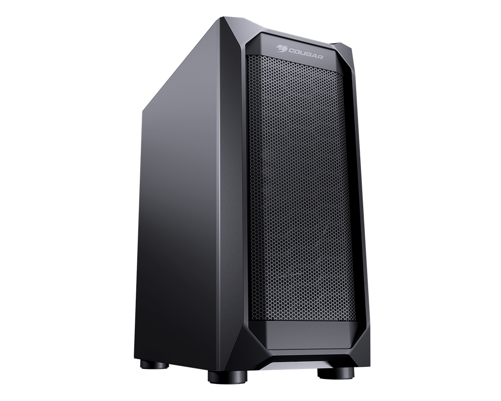 

Корпус Cougar MX410 Mesh, ATX, Mid-Tower, 2xUSB 3.0, черный, Без БП (CGR-5VM6B-MESH), MX410 Mesh