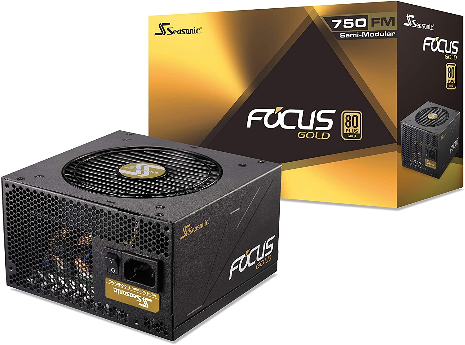 

Блок питания 750Вт ATX Seasonic GM-750, 120 мм, 80 Plus Gold (SSR-750FM), GM-750