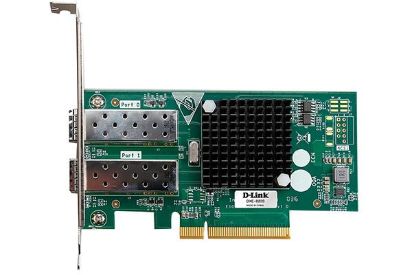 Сетевая карта D-link DXE-820S, 2xSFP+, 10 Гб/с