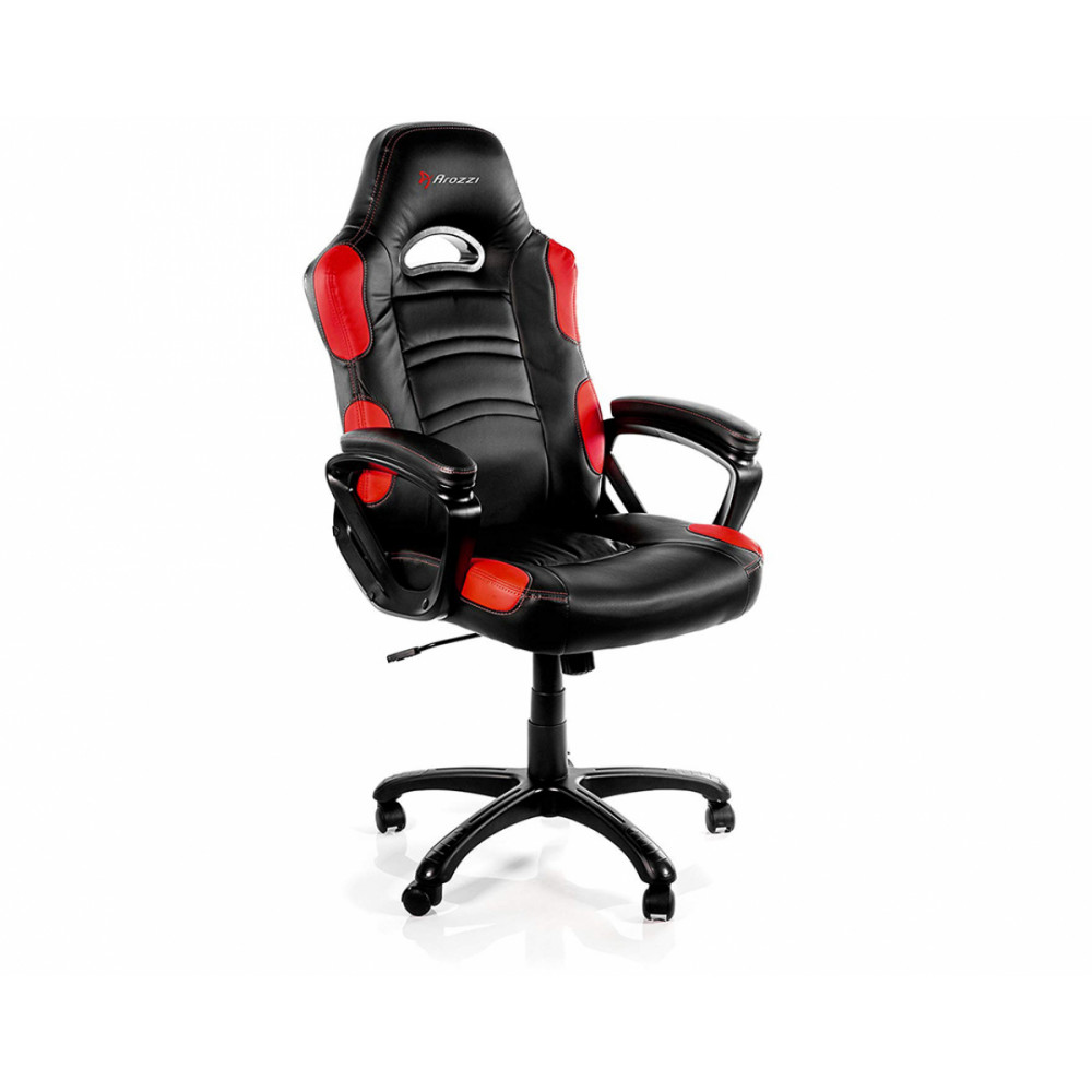Кресло игровое Arozzi Enzo черный/красный (ENZO-RD)