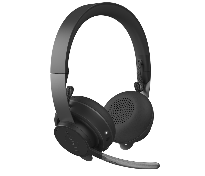 

Беспроводная гарнитура Logitech Zone MSFT, USB, черный (981-000854), Zone MSFT