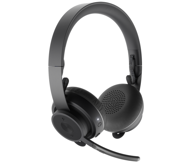 

Беспроводная гарнитура Logitech Zone UC, USB, черный (981-000914), Zone UC