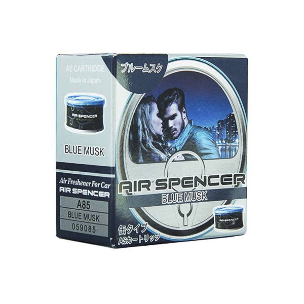 Ароматизатор автомобильный на приборную панель EIKOSHA SPIRIT REFILL BLUE MUSK/ледяной шторм