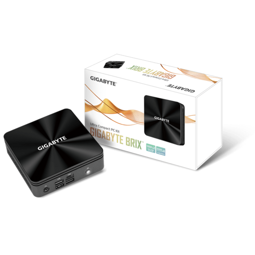 

Платформа Gigabyte BRIX GB-BRi5-10210, Intel Core i5-10210U 1.6GHz, 2xDDR4 SODIMM, WiFi, BT, черный, GB-BRi5-10210