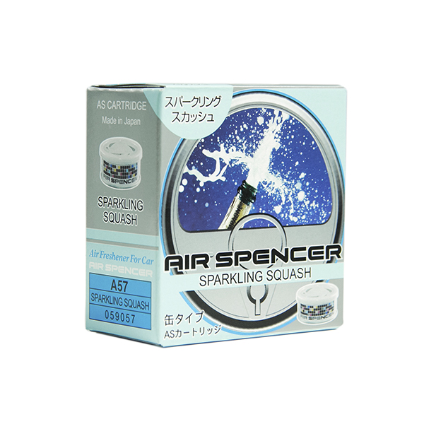 

Ароматизатор автомобильный на приборную панель EIKOSHA SPIRIT REFILL , меловой, SPARKLING SQUASH/искрящаяся свежесть (A-57), SPIRIT REFILL
