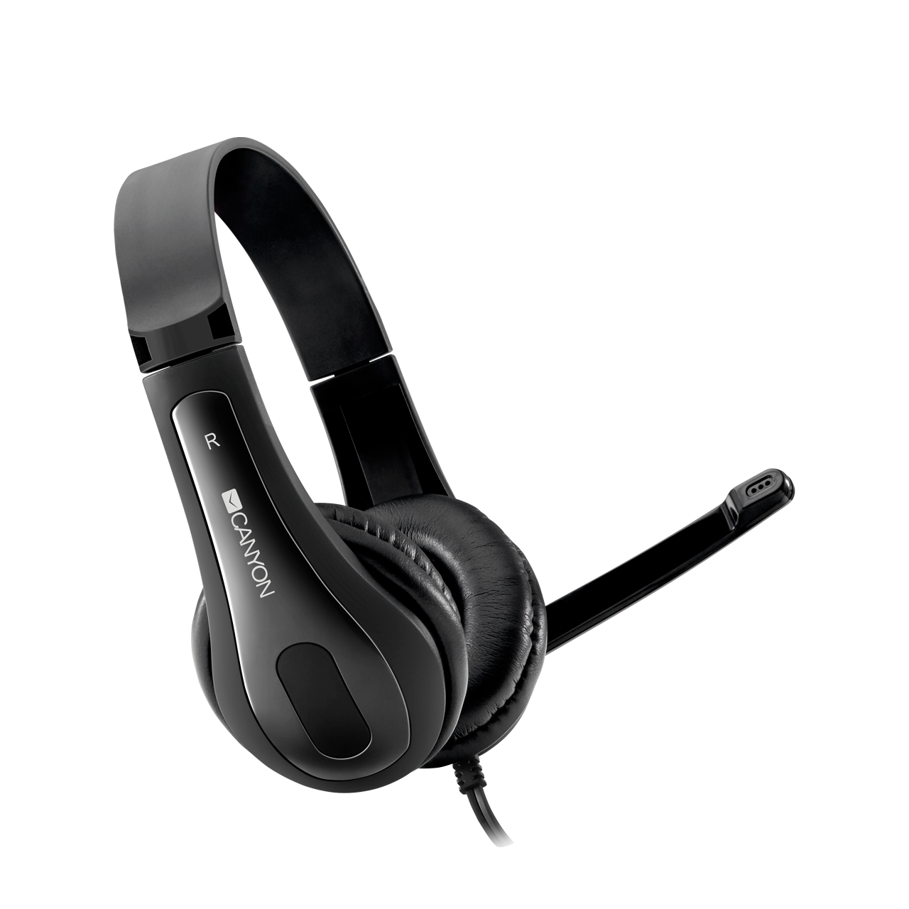 

Проводная гарнитура Canyon HSC-1, Jack 3.5mm, черный (CNS-CHSC1B), HSC-1