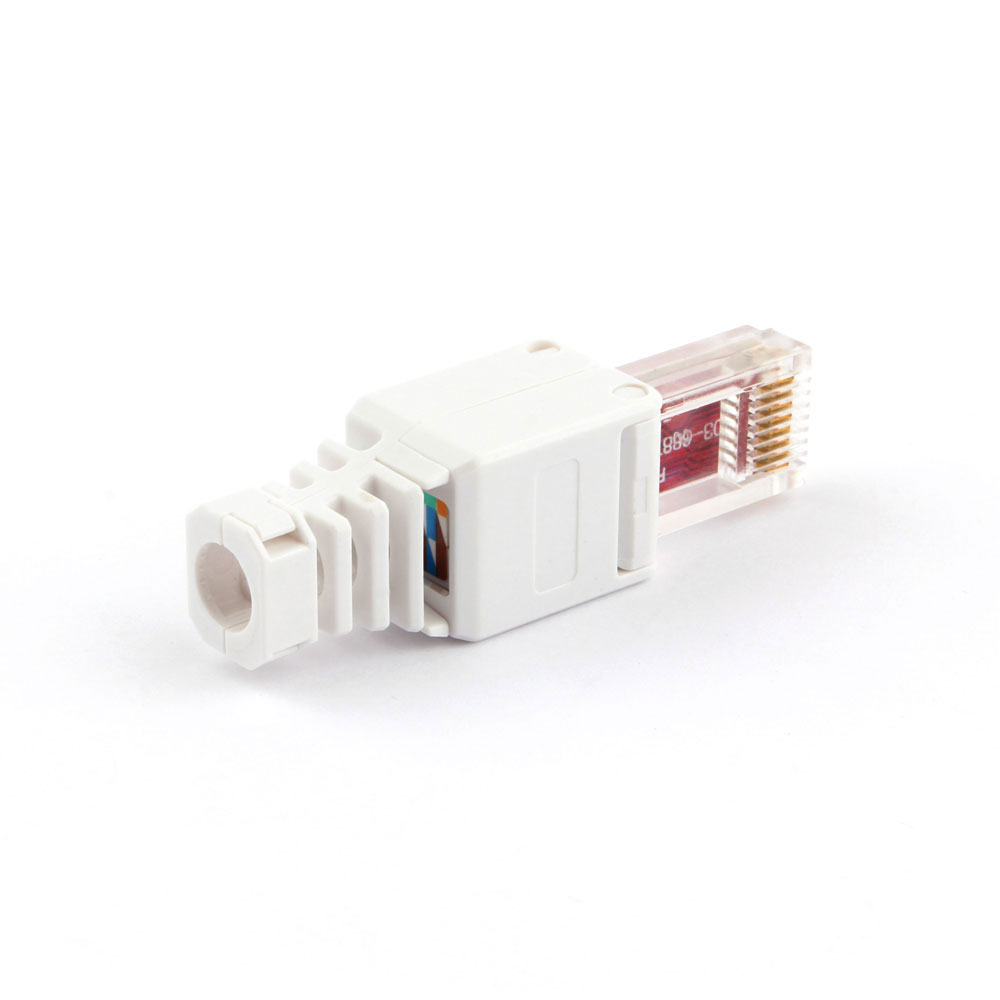 Коннектор RJ-45 8P8C категория 5e, быстрозажимной, Cablexpert (LK-8P8C)