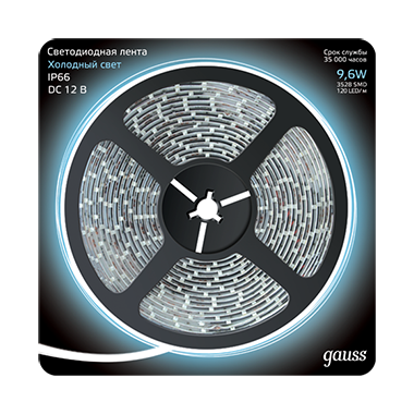 Лента светодиодная Gauss LED 2835/120-SMD (311000310)