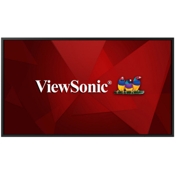 

Панель 55" VIEWSONIC CDE5520, 4K, 3840x2160, 400кд/м2, 8мс, Rj-45, HDMI, DVI, USB, черный, CDE5520