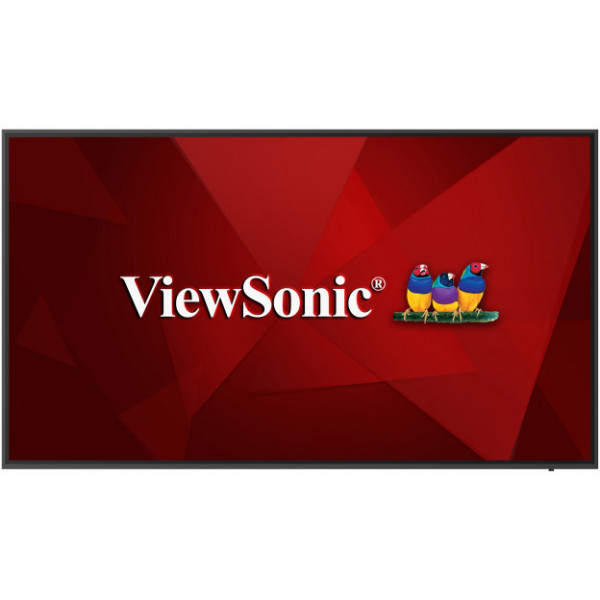 

Панель 65" ViewSonic CDE6520, 4K, 3840x2160, 450кд/м2, 8 мс, Rj-45, HDMI, VGA, DisplayPort, USB, черный, CDE6520