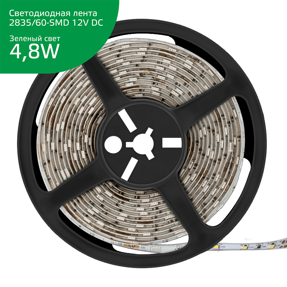Лента светодиодная Gauss LED 2835/60-SMD, 5 м, SMD 2835 (355000605)