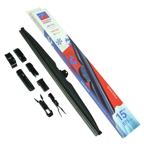 Щетка стеклоочистителя каркасная Double Force DFW15 37.5 см, 15", зимняя