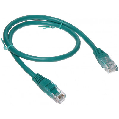 Патч-корд U/UTP кат.5e, 0.5м, RJ45-RJ45, бирюзовый, LSZH, Datarex (DR-181605)