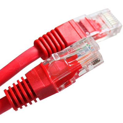 

Патч-корд U/UTP кат.5e, 10м, RJ45-RJ45, красный, LSZH, Datarex (DR-181320)