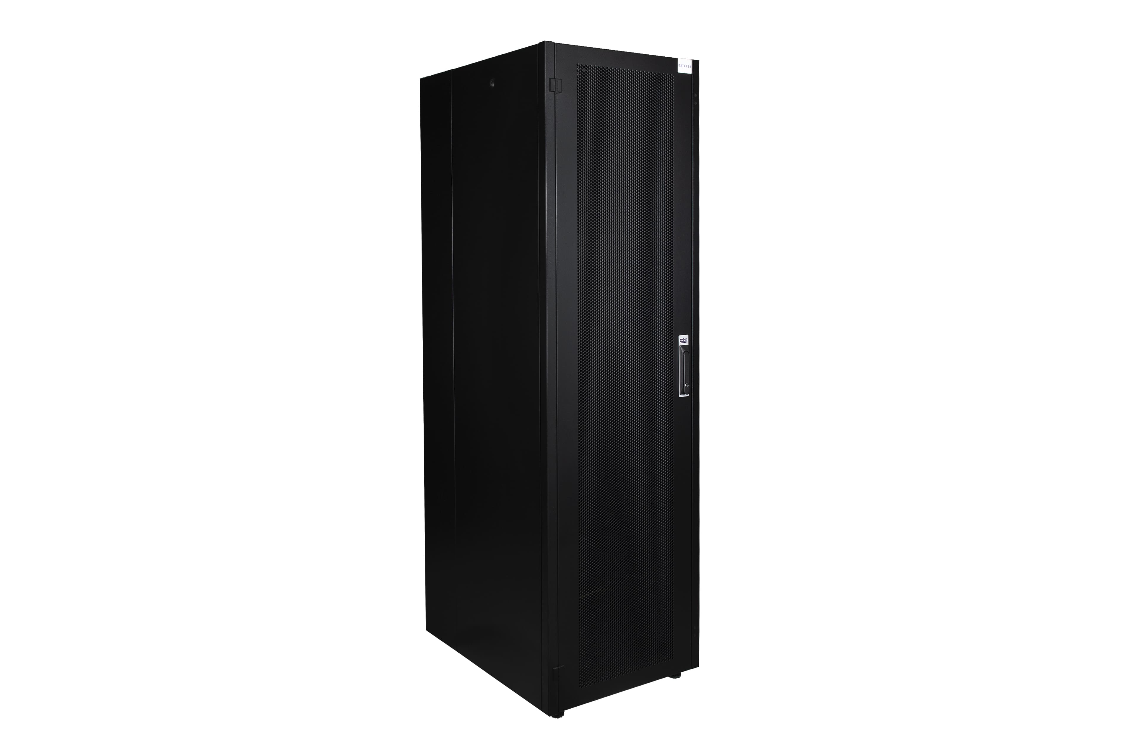 Шкаф телекоммуникационный напольный 32U 600x800 мм, перфорация, черный, разборный, Datarex (DR-721311)