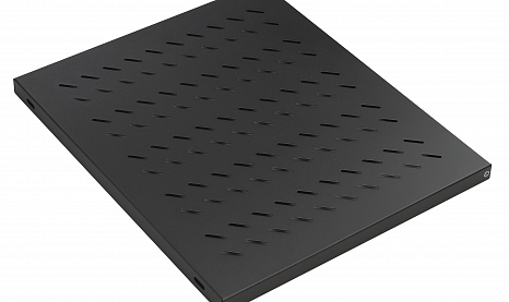 Полка стационарная Datarex глубина 70.2 см-90.2 см до 100 кг черная для шкафов глубиной 1000мм (DR-423321)