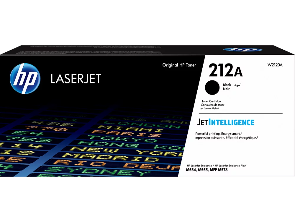 

Картридж лазерный HP 212A/W2120A, черный, 5500 страниц, оригинальный для HP Color LaserJet Enterprise M554/M555/M578, 212A