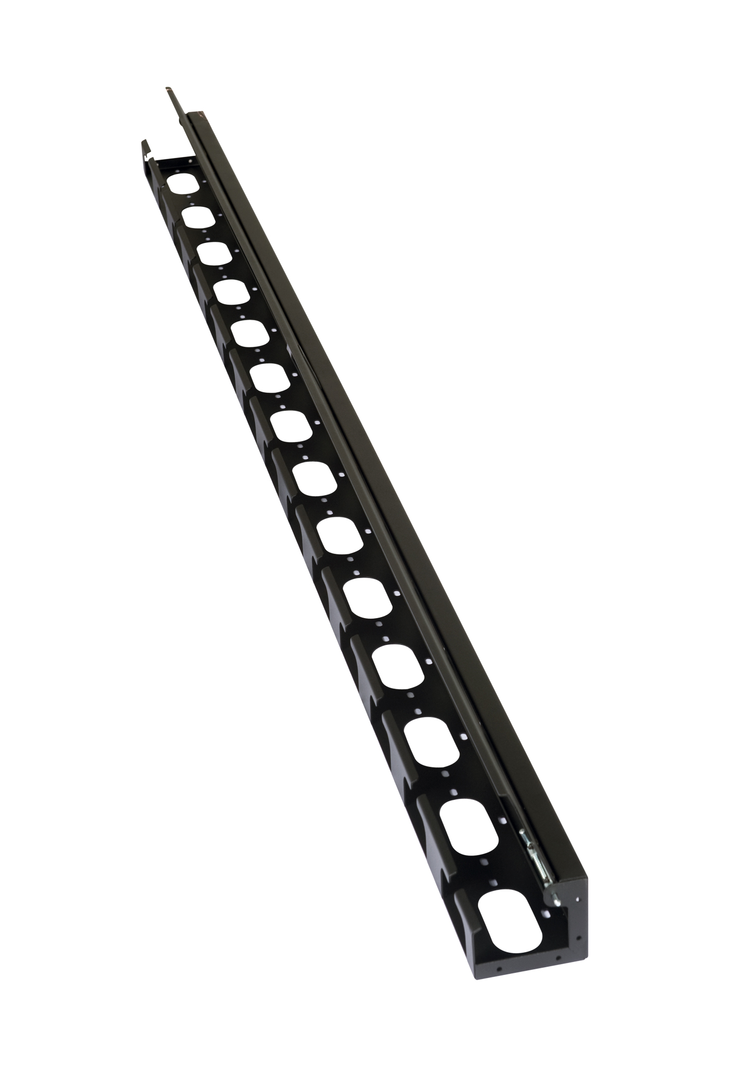 Органайзер кабельный Datarex, вертикальный, 42U, пластик, металл, черный (DR-442341)