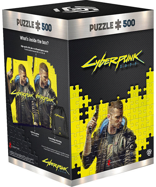 

Пазл Good Loot Cyberpunk 2077 Keyart male V, картон, 500шт, Keyart male V
