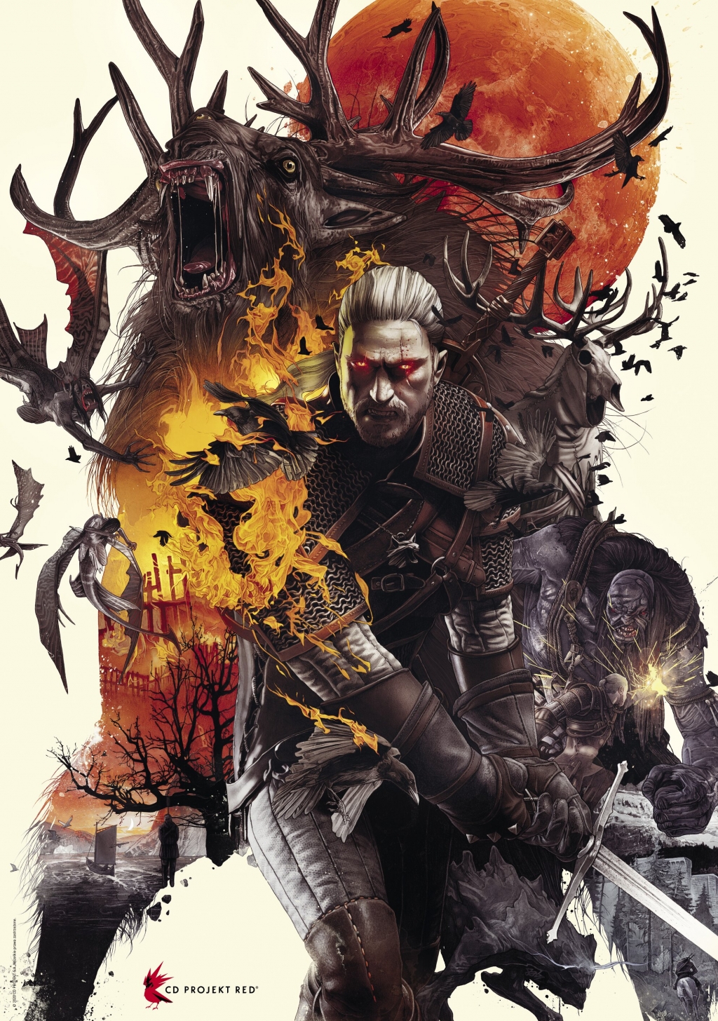 

Пазл Good Loot The Witcher Monsters, картон, 1000шт, Monsters