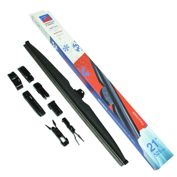 Щетка стеклоочистителя каркасная Double Force DFW21 52.5 см, 21", зимняя