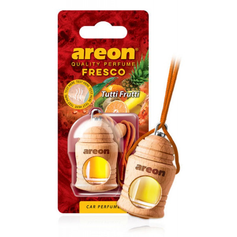

Ароматизатор автомобильный подвесной Areon FRESCO , жидкий, тутти фрутти (704-051-323), -