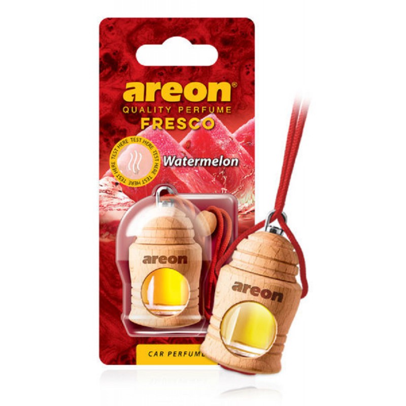 

Ароматизатор автомобильный подвесной Areon FRESCO , жидкий, арбуз (704-051-335), -