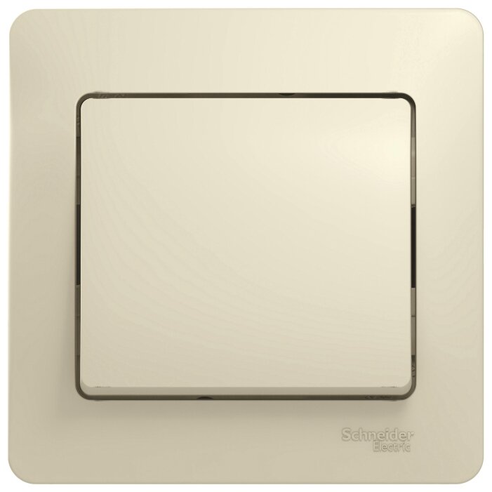 

Выключатель Schneider Electric GLOSSA, 1кл., скрытый монтаж, в сборе, бежевый (GSL000212)