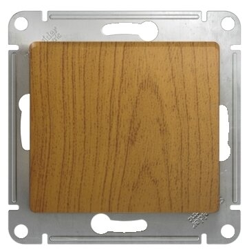 

Выключатель Schneider Electric GLOSSA, 1кл., скрытый монтаж, механизм с накладкой без рамки, дуб (GSL000511)