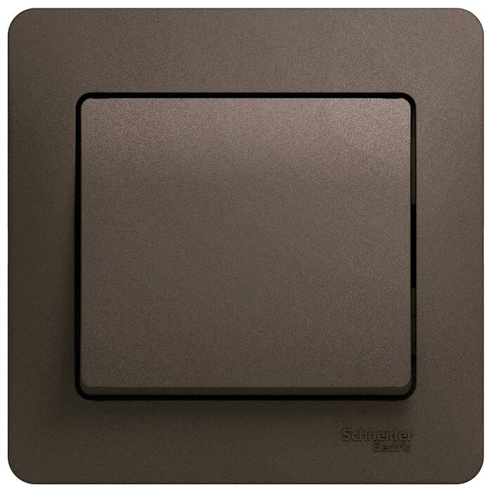 

Выключатель Schneider Electric GLOSSA, 1кл., скрытый монтаж, в сборе, шоколад (GSL000812)