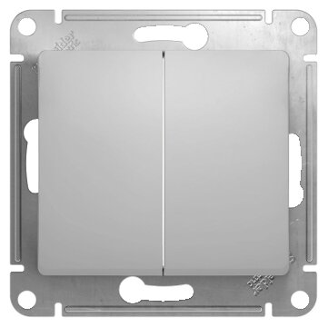 

Выключатель Schneider Electric GLOSSA, 2кл., скрытый монтаж, механизм с накладкой без рамки, алюминий (GSL000351)