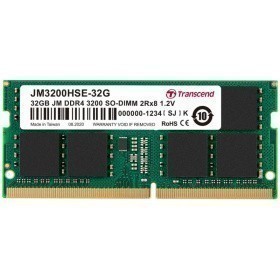 

Память DDR4 SODIMM 32Gb, 3200MHz, CL22, 1.2V, Transcend JetRam (JM3200HSE-32G), JM3200HSE-32G