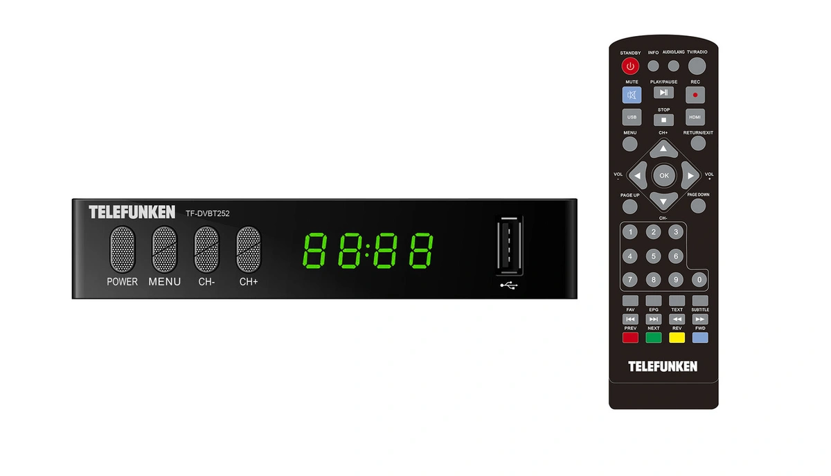 Приставка для цифрового ТВ TELEFUNKEN TF-DVBT252