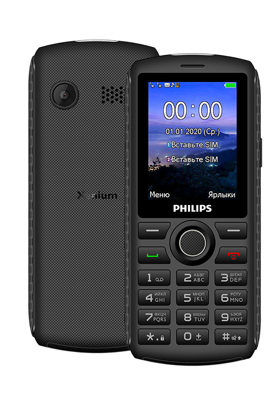 

Мобильный телефон Philips Xenium E218, 2.4" 320x240 TN, MediaTek MT6261, 32Mb RAM, 32Mb, BT, 1xCam, 2-Sim, 3000mAh, micro-USB, темно-серый (CTE218DG/00), Xenium E218