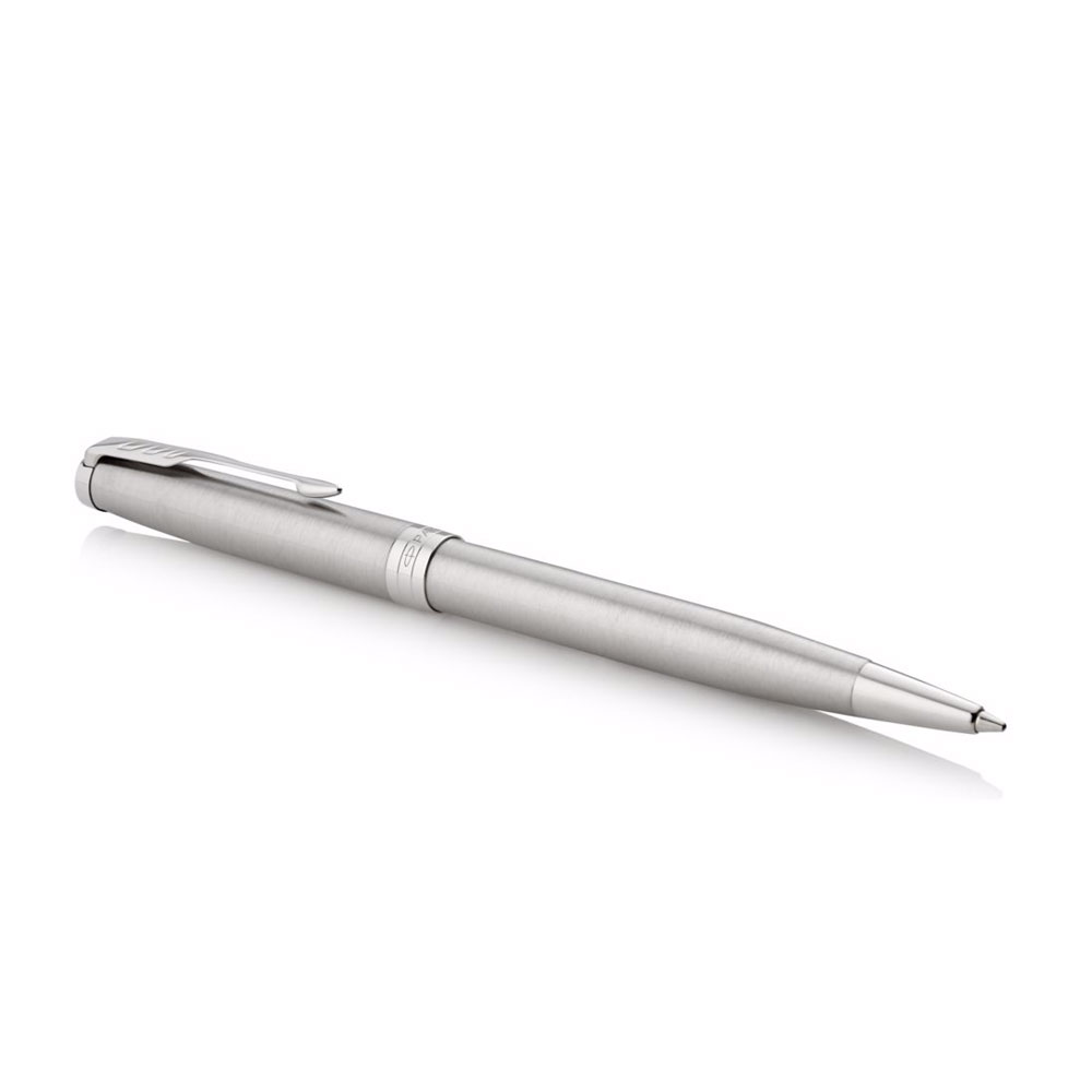

Ручка шариковая автомат Parker Sonnet Core Sonnet , Stainless Steel CT, черный, латунь, нержавеющая сталь, палладий, подарочная упаковка (1931512), Sonnet , Stainless Steel CT