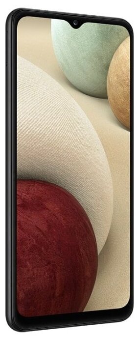 

Смартфон Samsung Galaxy A12, 6.5" 720x1600 PLS, MediaTek Helio P35, 3Gb RAM, 32Gb, 3G/4G, NFC, Wi-Fi, BT, 4xCam, 2-Sim, 5000 мА⋅ч, USB Type-C, Android 10, черный (SM-A125FZKUSER), Galaxy A12
