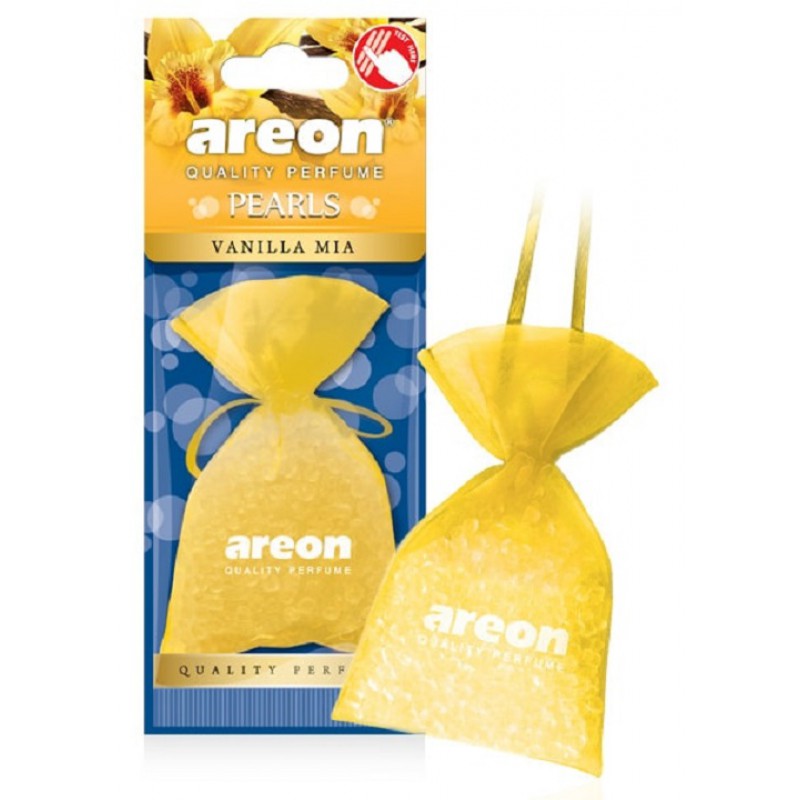 

Ароматизатор автомобильный подвесной Areon PEARLS , морская соль, Ваниль (704-ABP-07), -