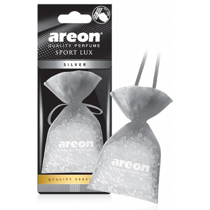 

Ароматизатор автомобильный подвесной Areon PEARLS LUX, морская соль, серебро (704-APL-03), -