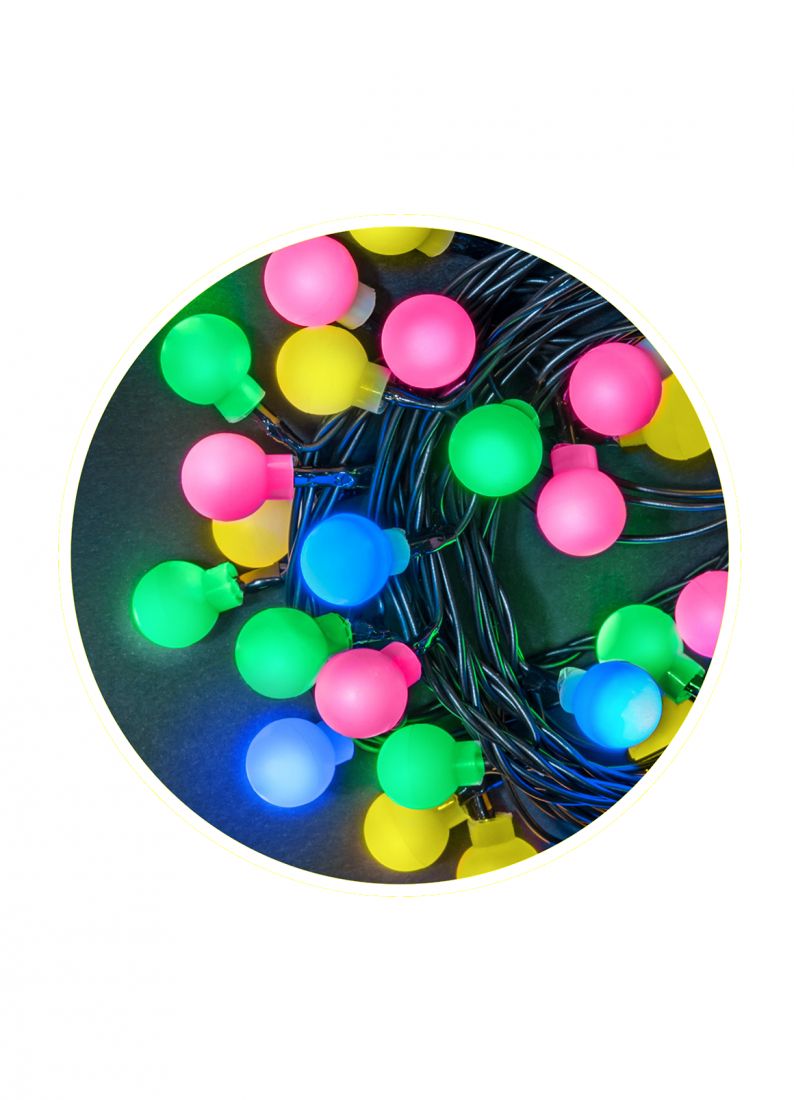 

Гирлянда NAVIGATOR светодиодная нить, ламп: 128шт., 11.5м, разноцветный (NGF-B01-128RGBWW-8-11.5m-230-C8-BL-IP20)