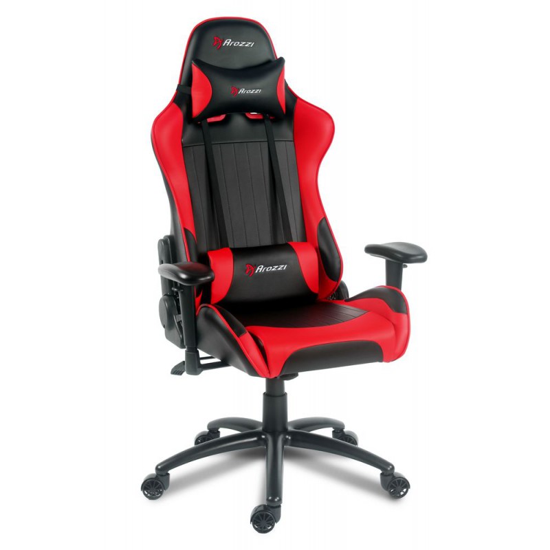Кресло игровое Arozzi Verona V2 черный/красный (VERONA-V2-RD)