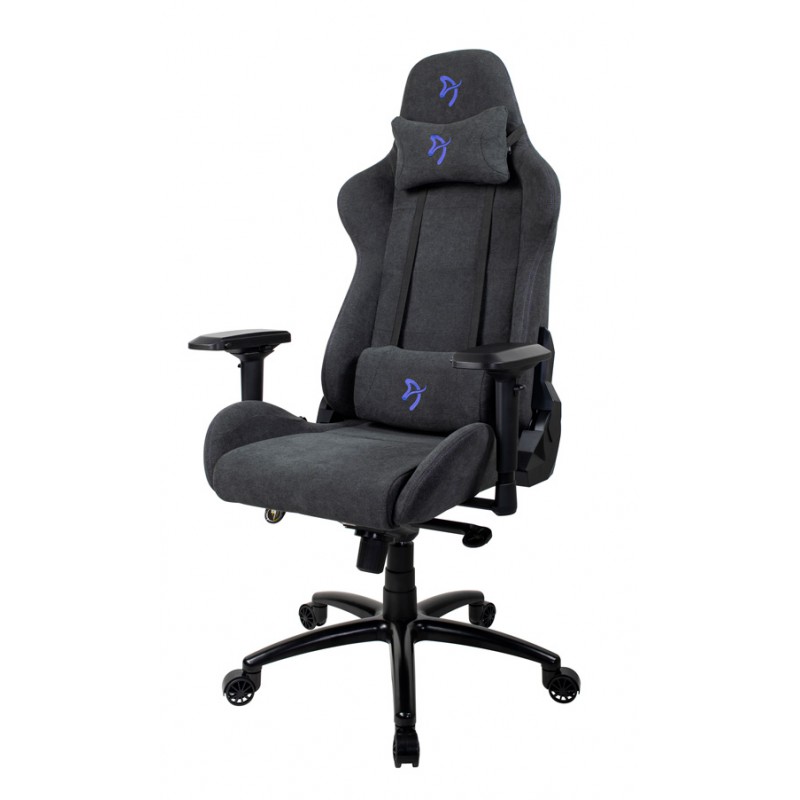 

Кресло игровое Arozzi Verona Signature Soft Fabric черный/синий (VERONA-SIG-SFB-BL), Signature Soft Fabric
