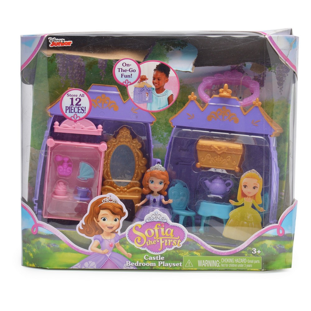 

Кукла Disney Игровой набор "София Прекрасная: Комната Софии", 8 см, Подвижные элементы фигурки, складная комната с ручкой, мебель и аксессуары в комплекте (T0000000674), Игровой набор "София Прекрасная: Комната Софии"