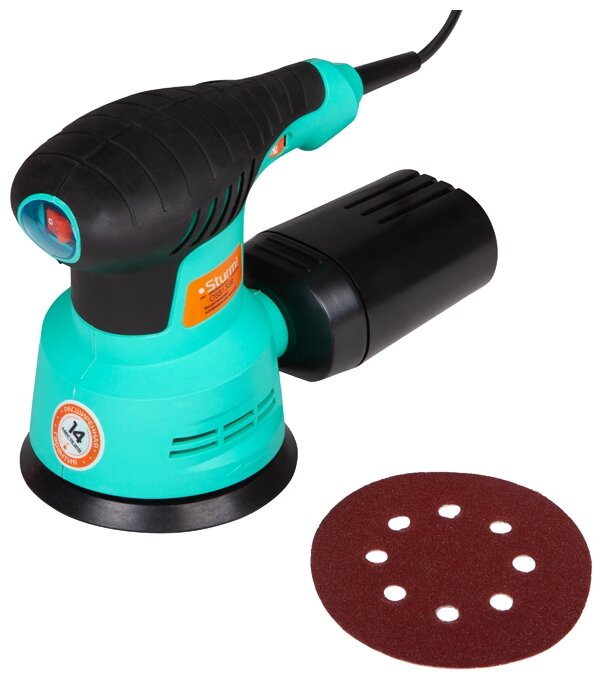 Эксцентриковая шлифовальная машина Sturm! OS8135R, 350 Вт, 12.5 см